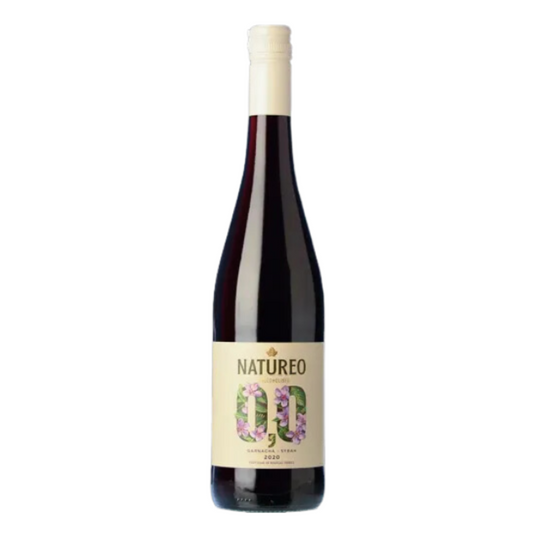 Natureo vino tinto sin alcohol